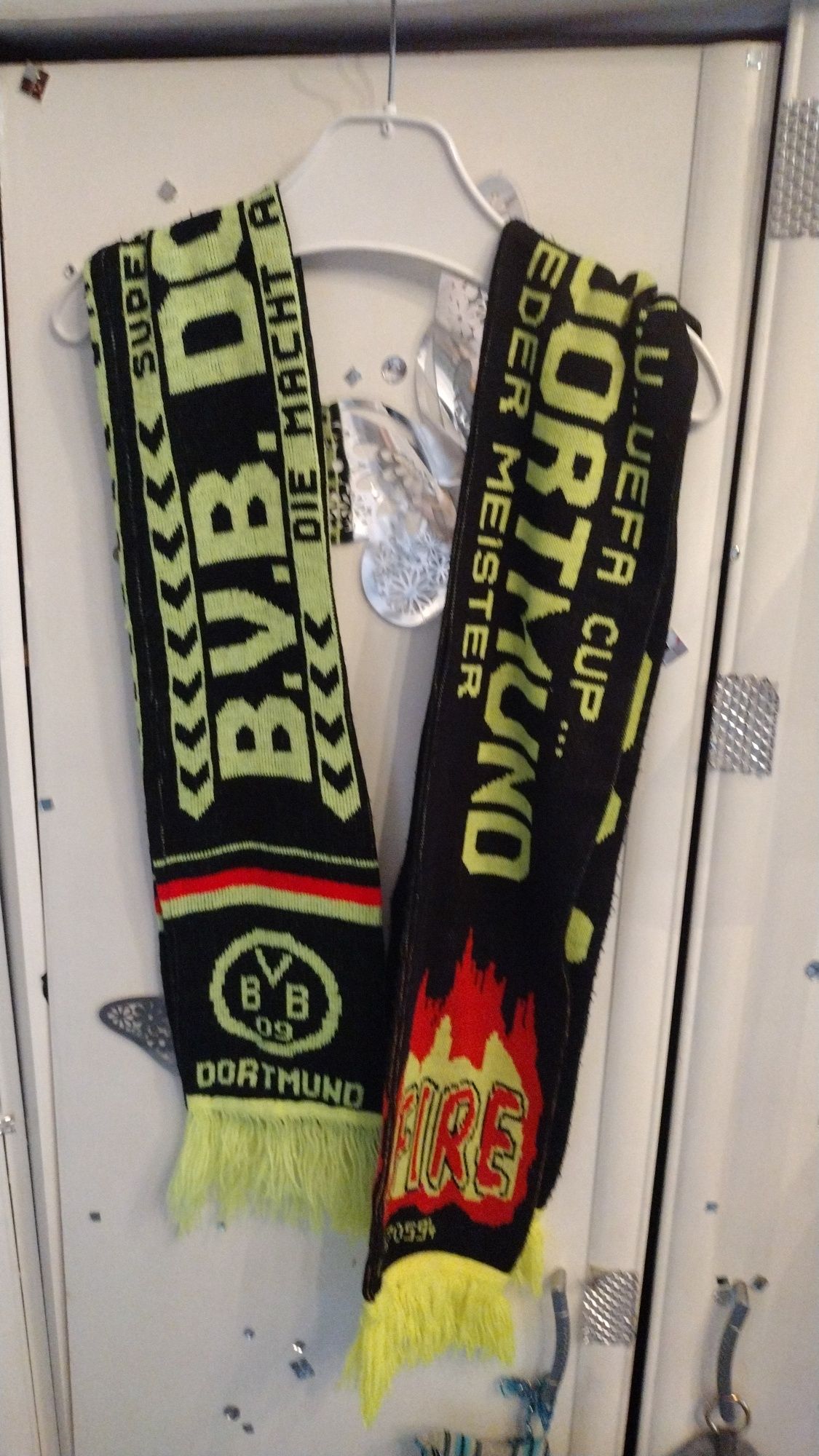 Zestaw dwóch szalików Borussia Dortmund BVB 09