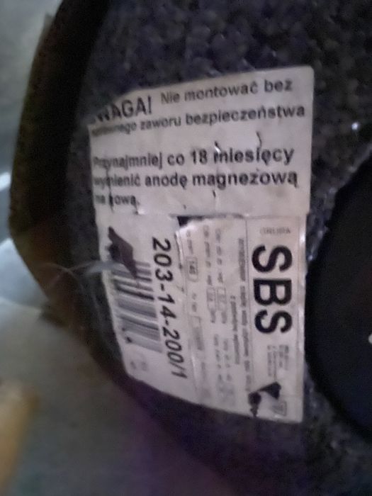 Boiler 140l emalia ceramiczna