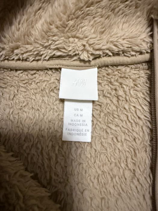 Флісова кофта світшот h&m оверсайз