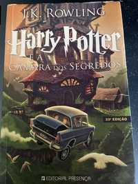 Livro Harry Potter e a camara dos segredos