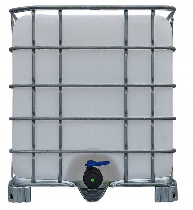 Zbiornik 1000l- 600l pojemnik na wodę- Mauzer IBC - Czysty- Wysyłka