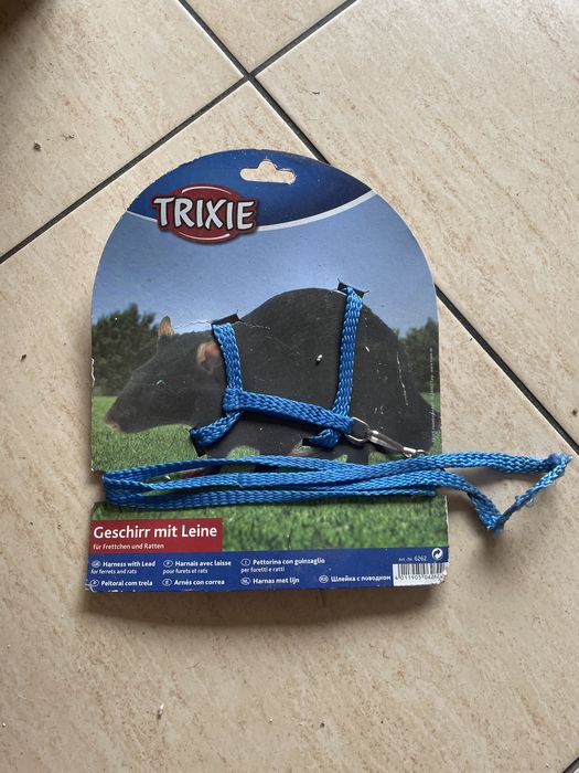 Smycz dla szczura fioletowa Trixie niebieskie