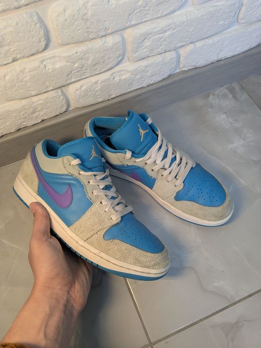 Nike air jordan 1 low aquamarine розмір 44