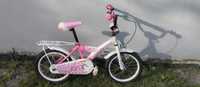 Używany rowerek dla dziewczynki koła 16 cali.