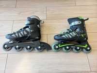 Rolki Firefly regulowane - rozmiar 33 - 36 ABEC 1