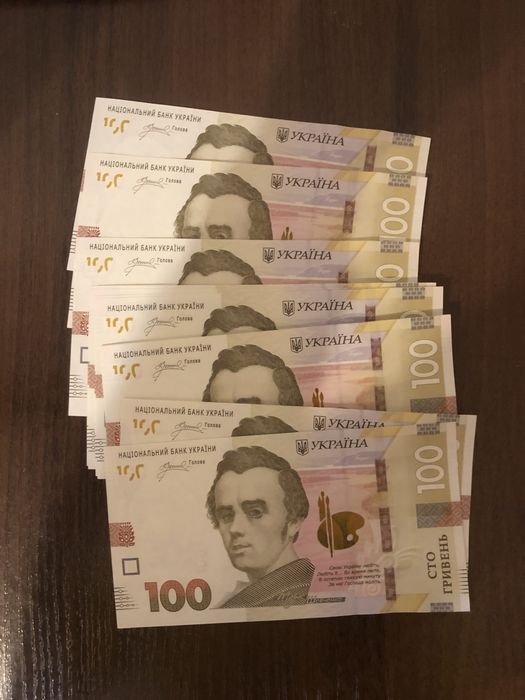 Банкноти України  100 грн 2022  UNC