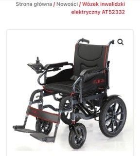 Wózek elektryczny,nowy