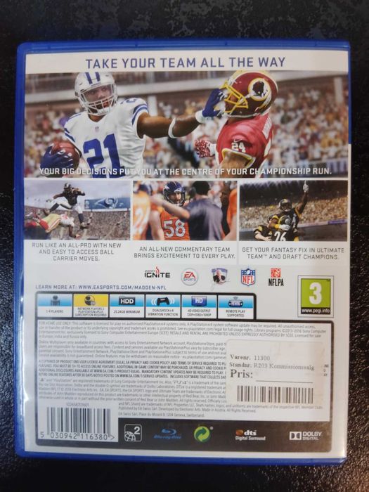 Madden NFL 17 PS4