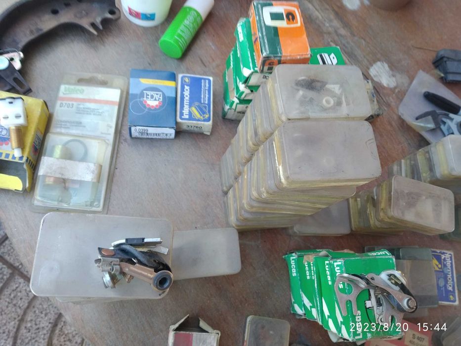 Clássicos antigos platinados condensadores