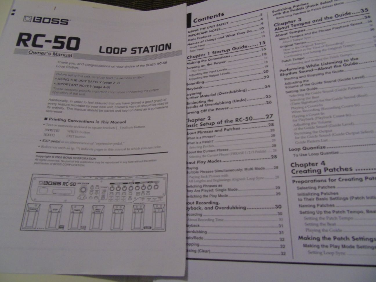 Boss RC 50 Loopstation