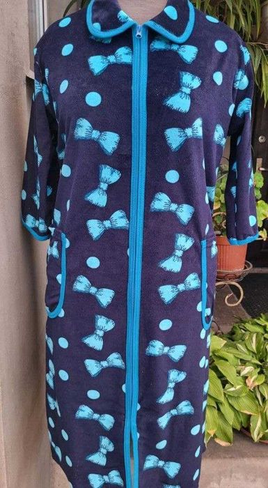 Женский велюровый халат на молнии 54/ 56, 56, 56/58, 58, 60, 62  рр.