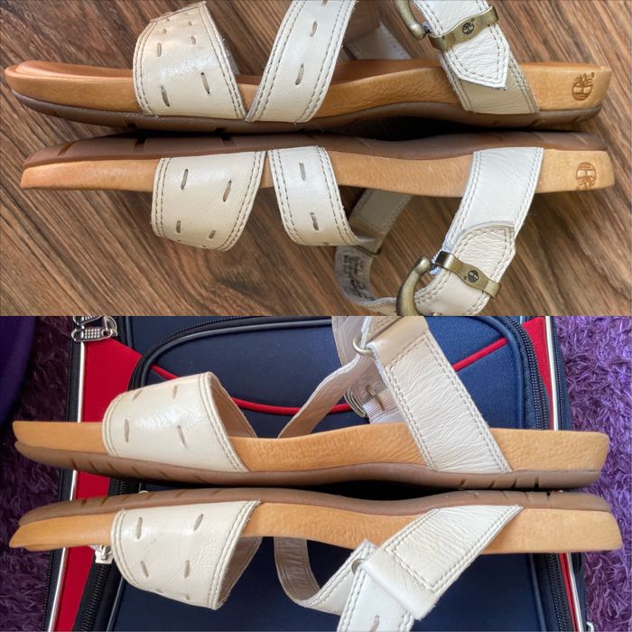 Sandały damskie, Timberland, skóra!