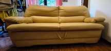 Wygodny zestaw sofa z funkcją spania + 2 fotele