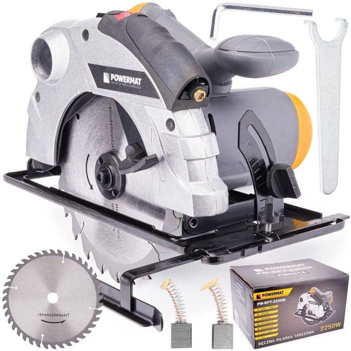 Pilarka ręczna tarczowa PM-RPT-2250M 185mm 2250W NOWA
