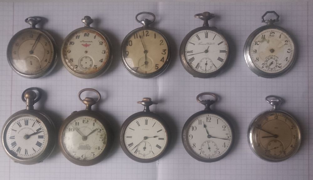Часы карманные на запчасти