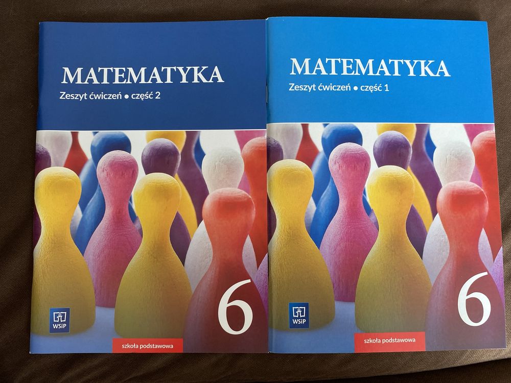 WSiP zeszyt ćwiczeń matematyka kl.6, cz1 i 2