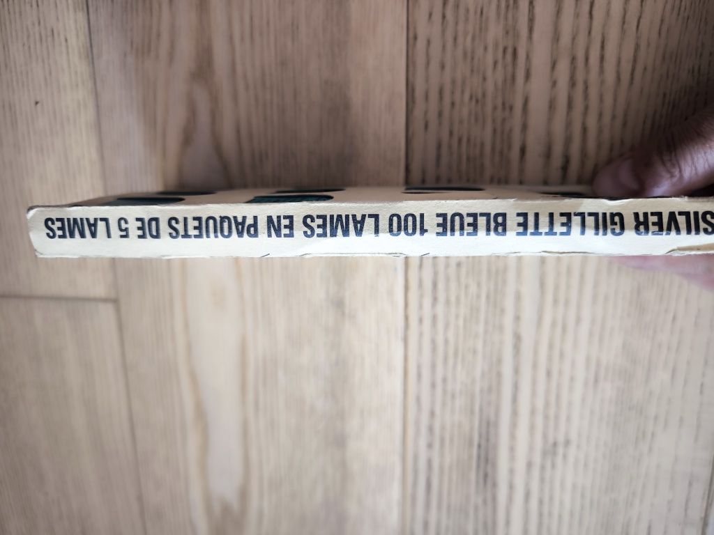 Żyletki Gillette Bleue Silver 16 paczek po 5 szt. PRL USA