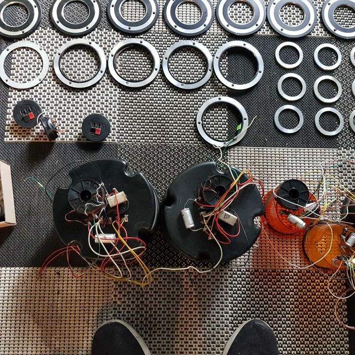 Głośniki Pierścienie Części Tonsil Altus 75/110/140