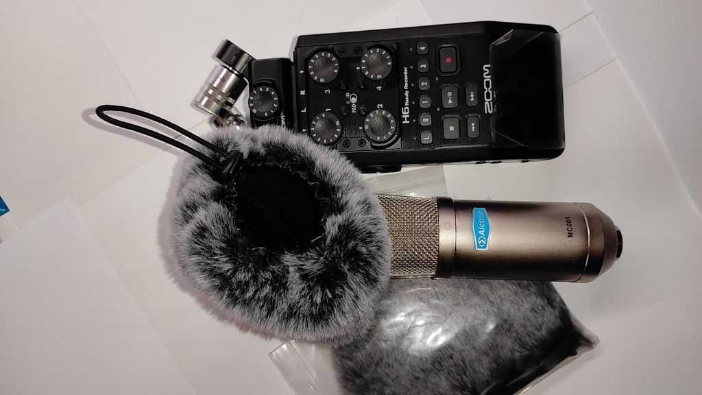 Ветрозащита меховая для Zoom H2n, H3, H4n (мех),  +Blue Yeti; /H5, H6