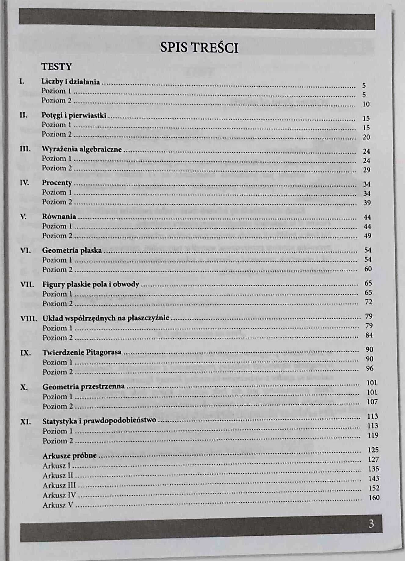 Pora na matematykę 7-8 - testy przygotowujące do egzaminu