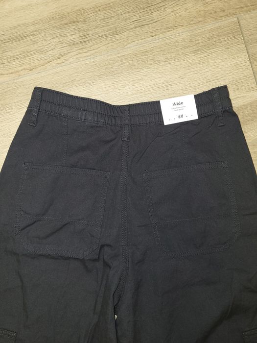 Модні широкі штани карго, джинси на 11-12 років. Фірма H&M.
