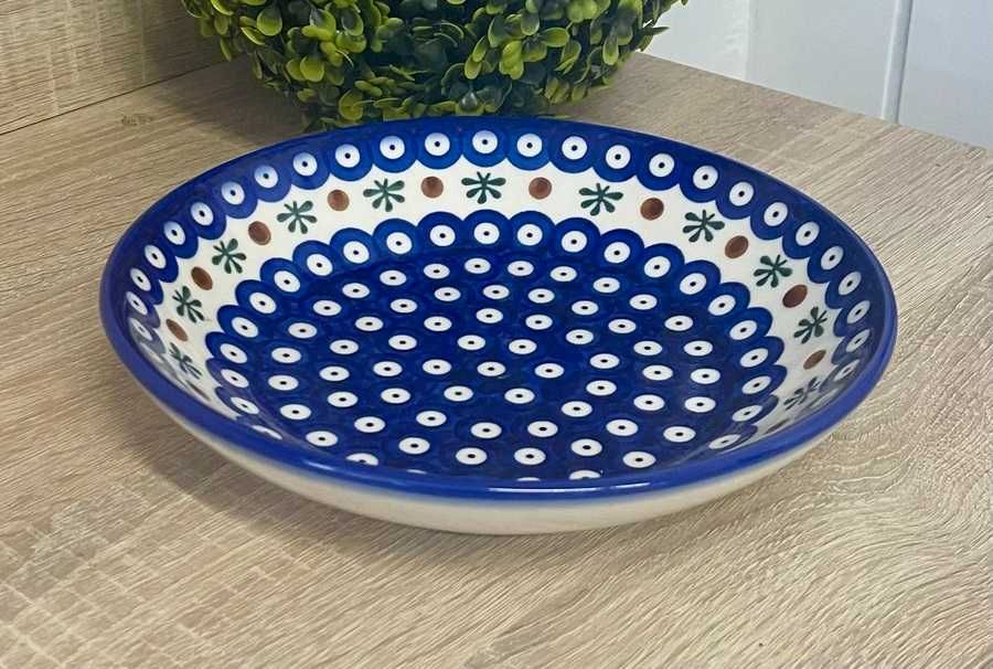 Ceramika Bolesławiec. Talerz głęboki 22 cm (2591)