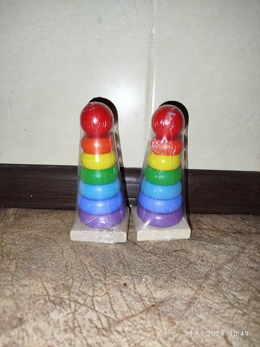 Деревянная пирамидка, дерев'яна пірамідка