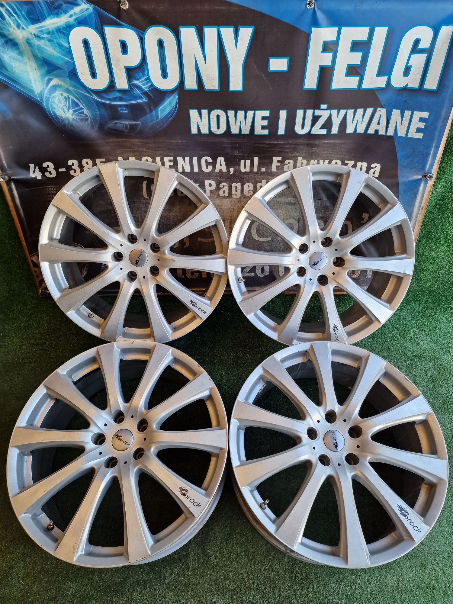 Alufelgi 22 5×130 Porsche Cayenne Audi Q7 Vw Touareg Komplet