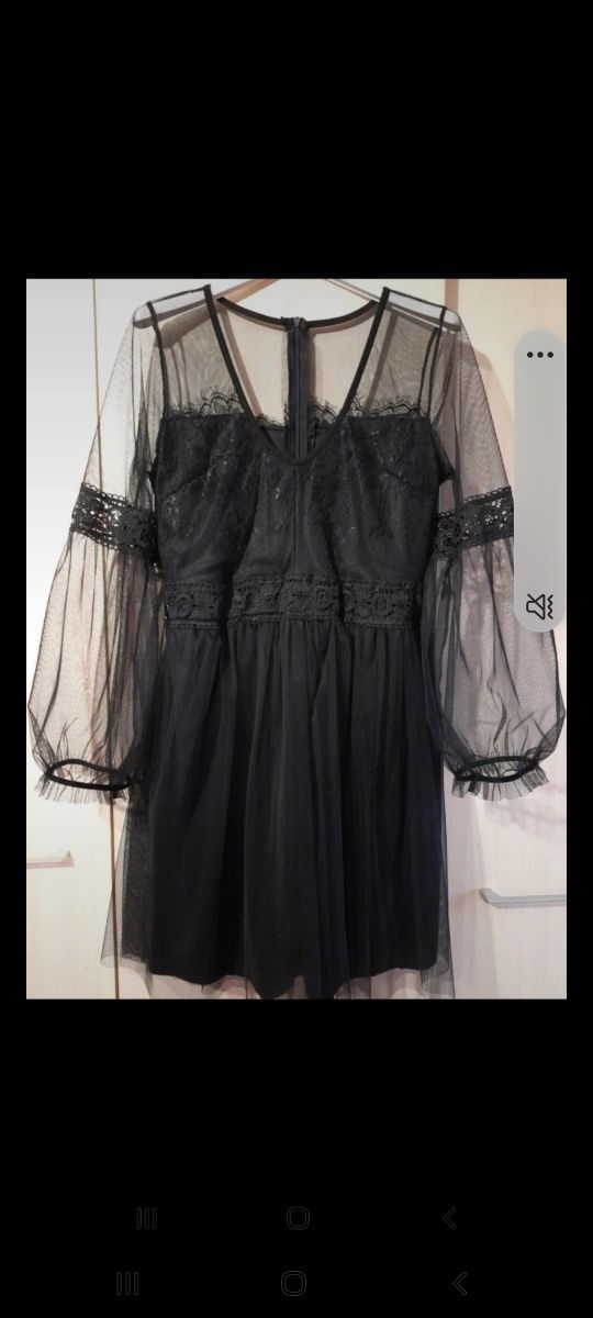 Sukienka czarna cudna M