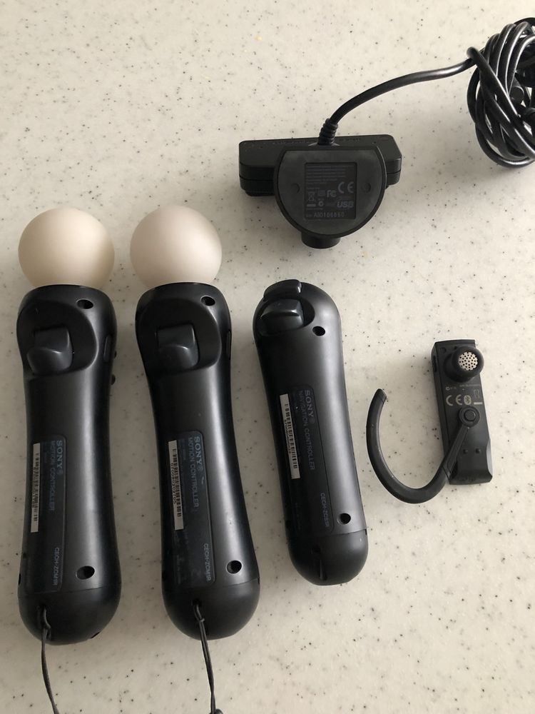 Playstation motion controller, playstation navigator controller+camera