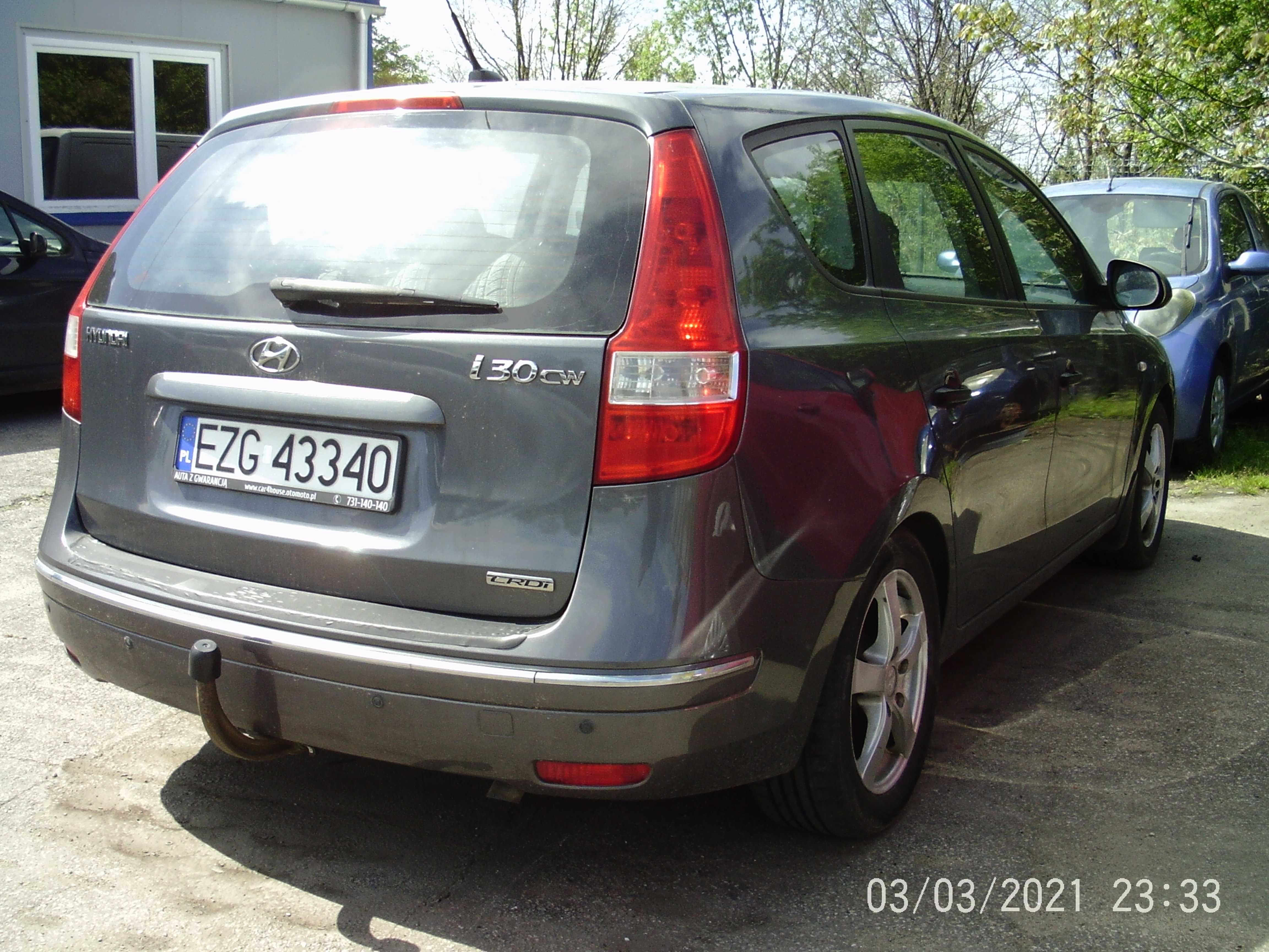 Silnik kompletny 1,6 crdi Hyundai I30 2008r.