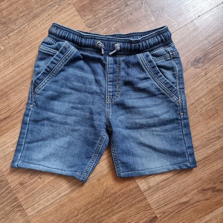 Szorty spodenki jeansowe 128-134