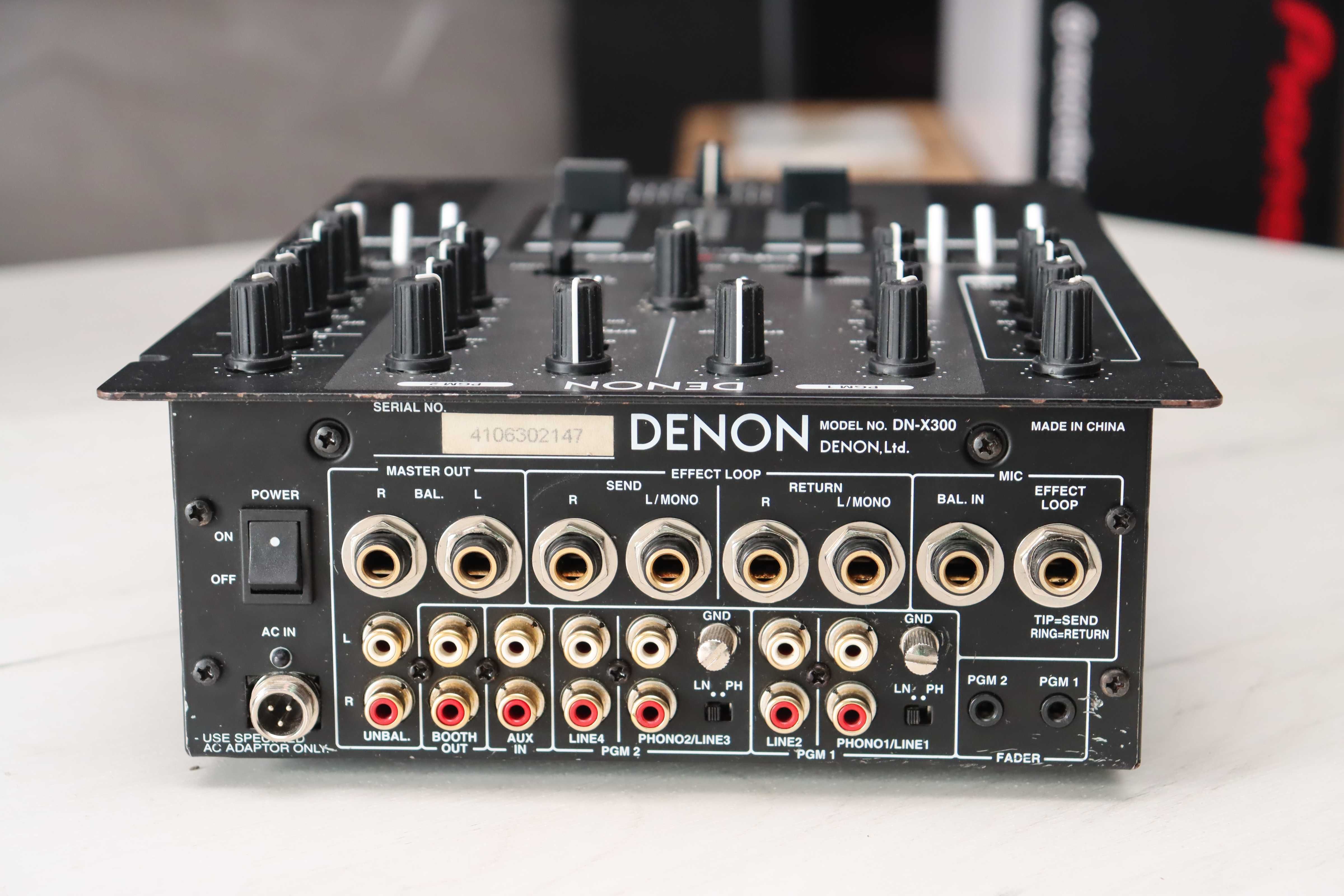 Denon DJ DN-X300 Kultowy dj mikser Kills Effect Loop Reverse Cross