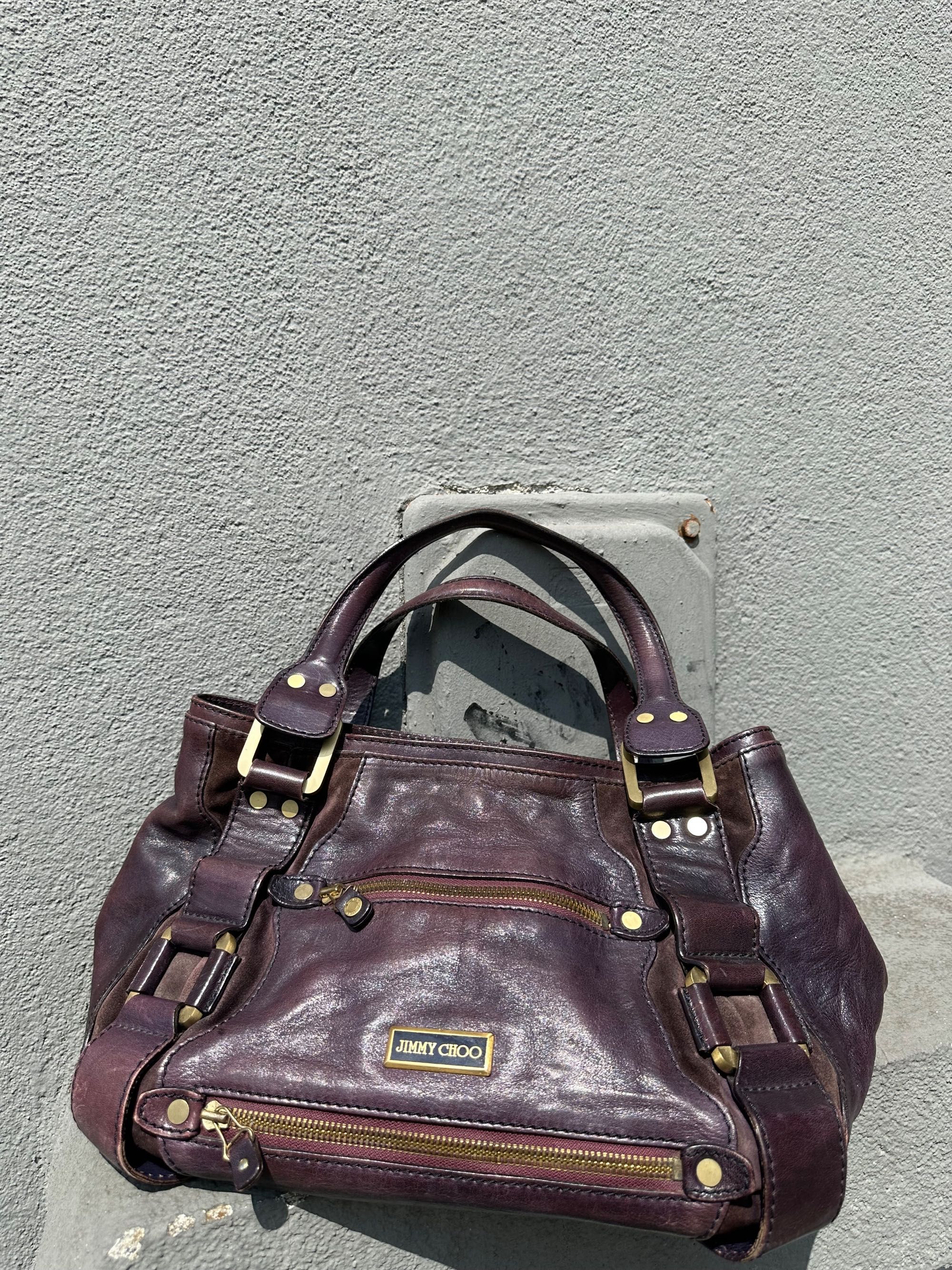 Torebka damska ze skóry Jimmy choo