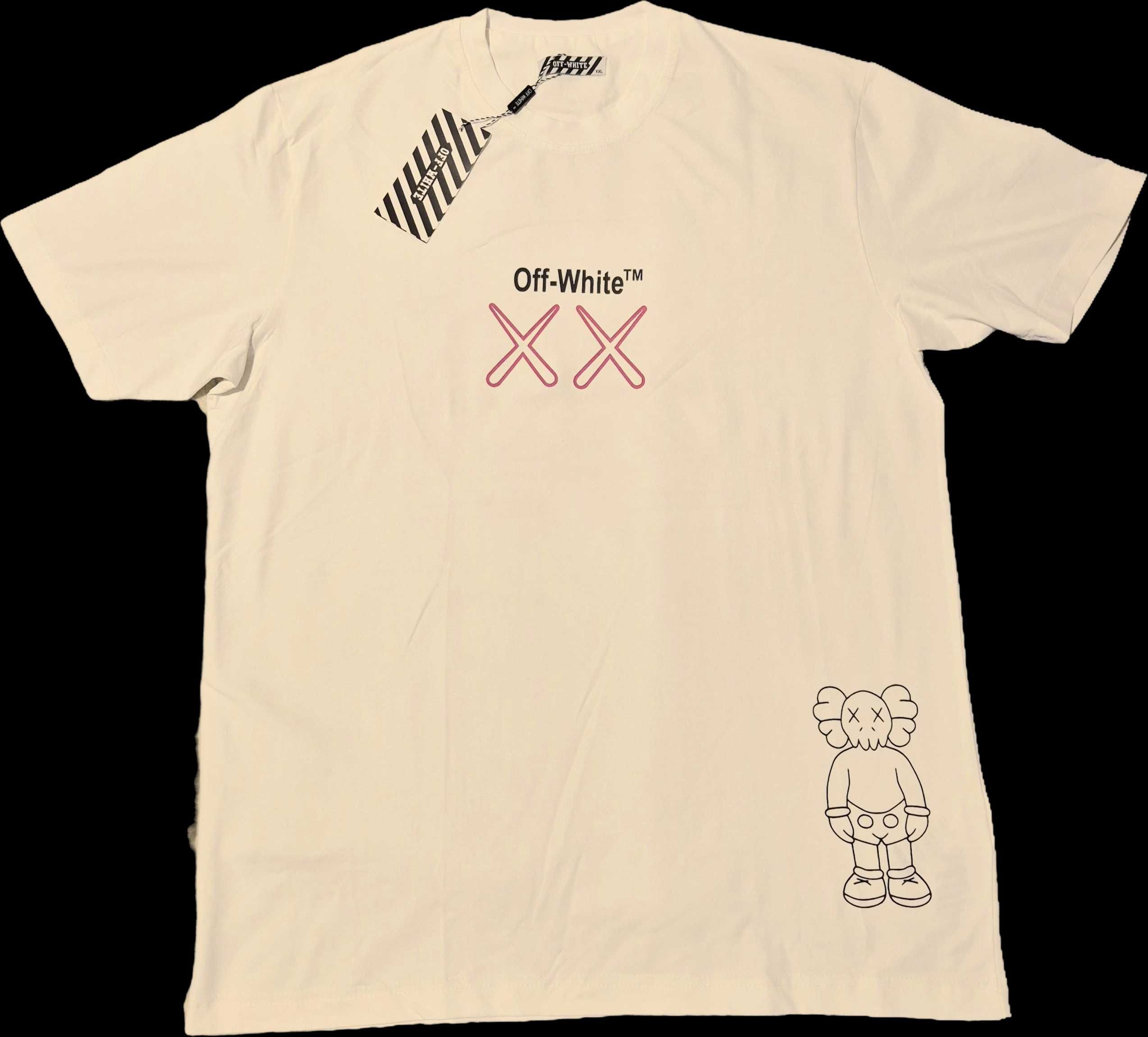 Nowa Modna koszulka Tshirt OFF WHITE BIALA OW okazja SUPER JAKOSC XXL
