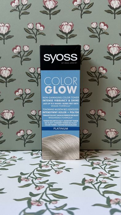 SYOSS Color Glow! Platinum - toner do włosów
