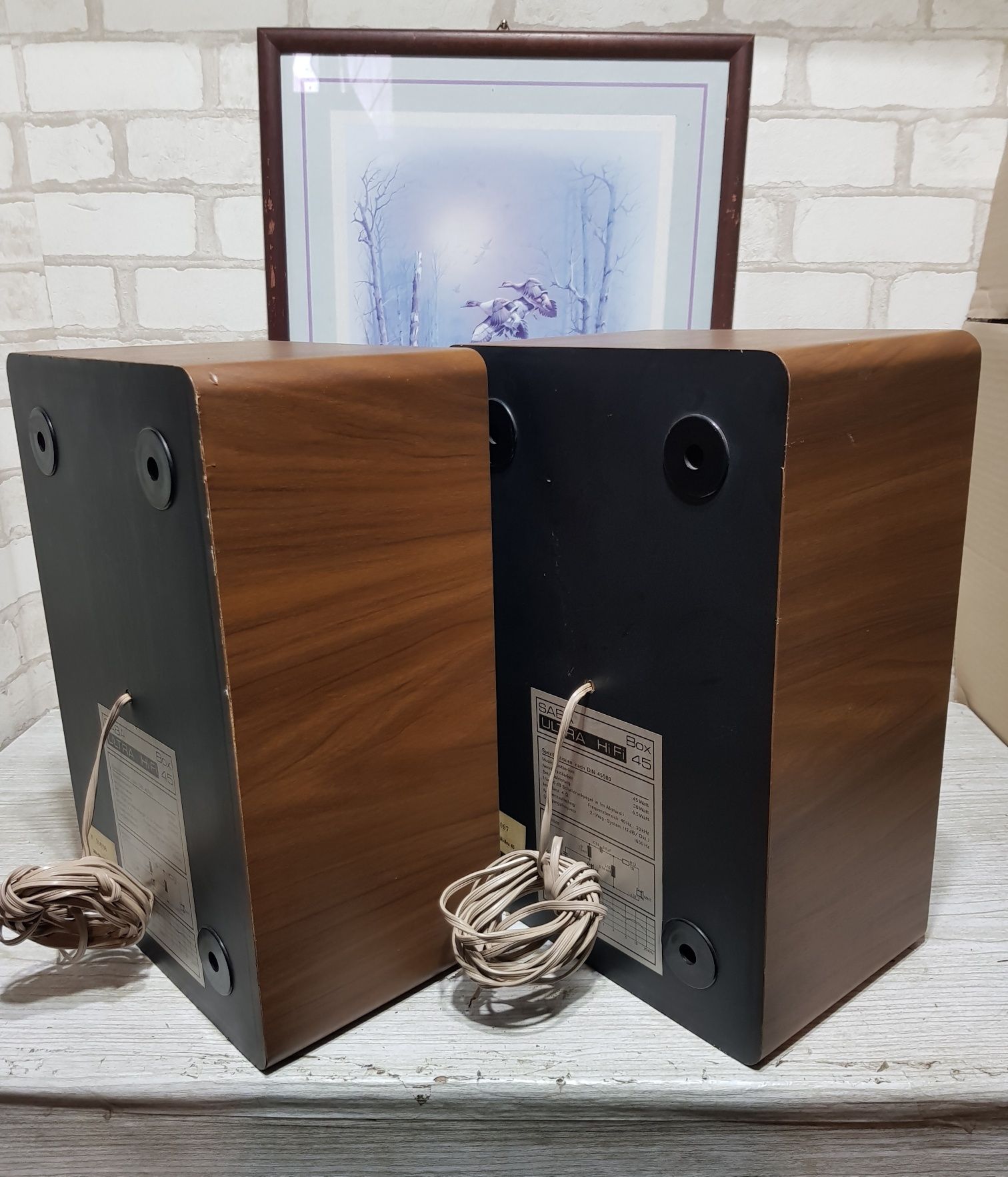 Акустика SABA Ultra Hi-Fi Box 45, потужність 45 Вт, б/у з Німеччини