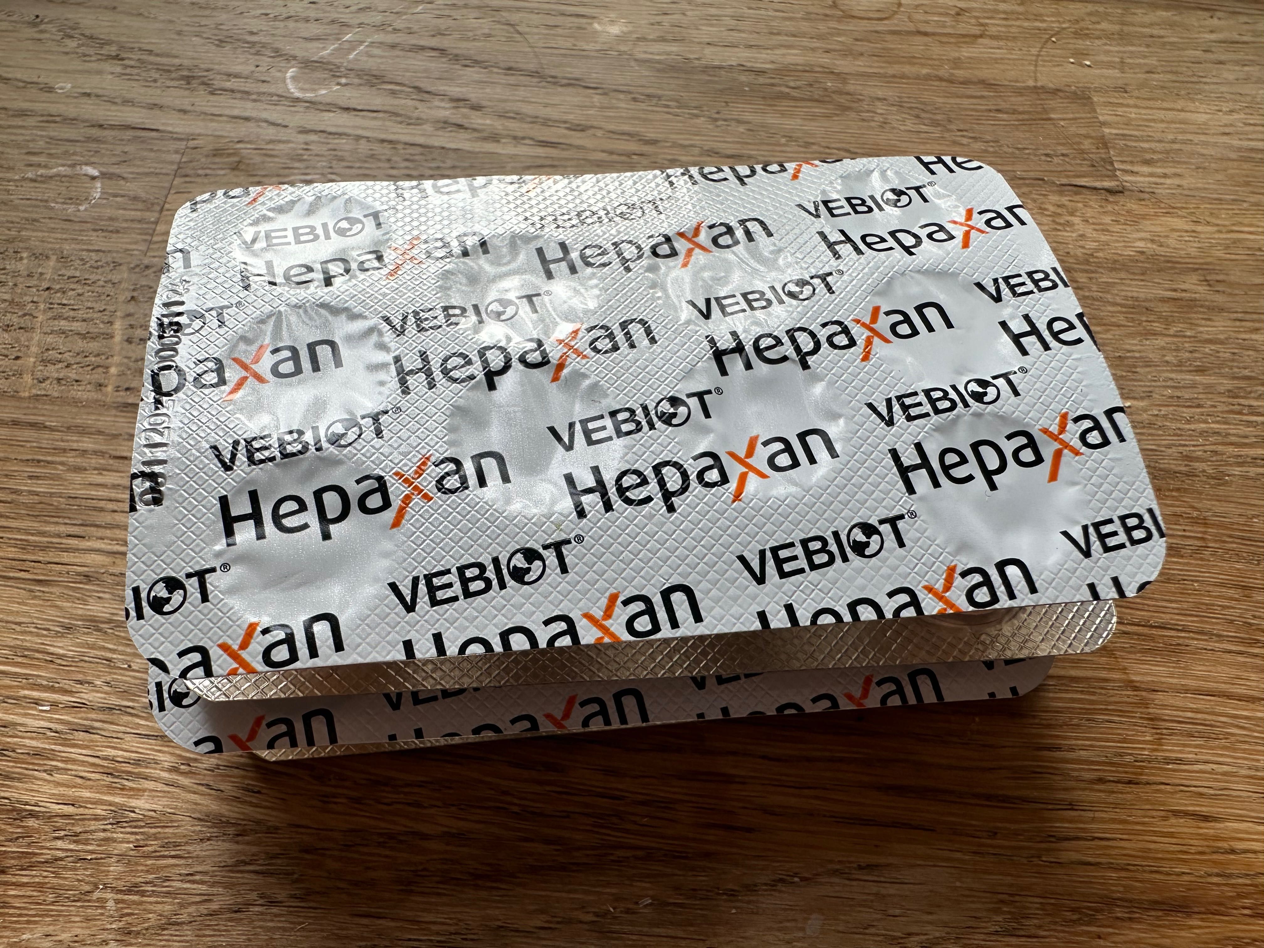 Hepaxan na wątrobę 40 tabletek