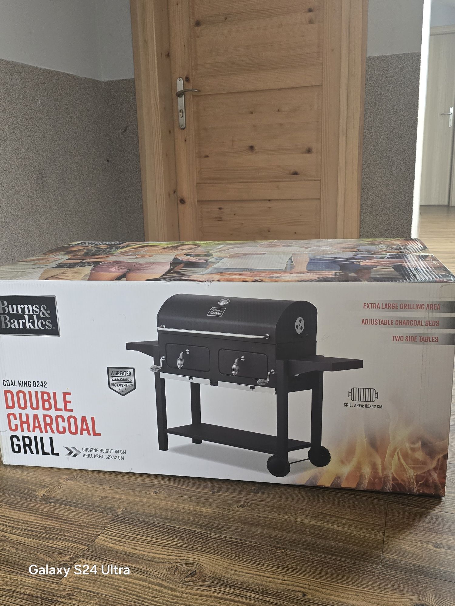 Grill Burns & Barkles, użyty tylko raz