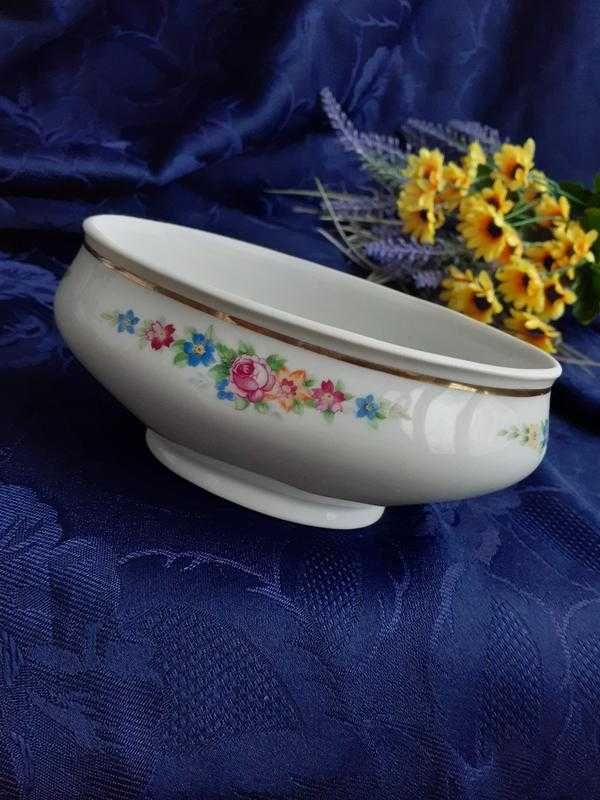 1930-е! M.Z.Czechoslovakia Старорольский фарфор ваза конфетница