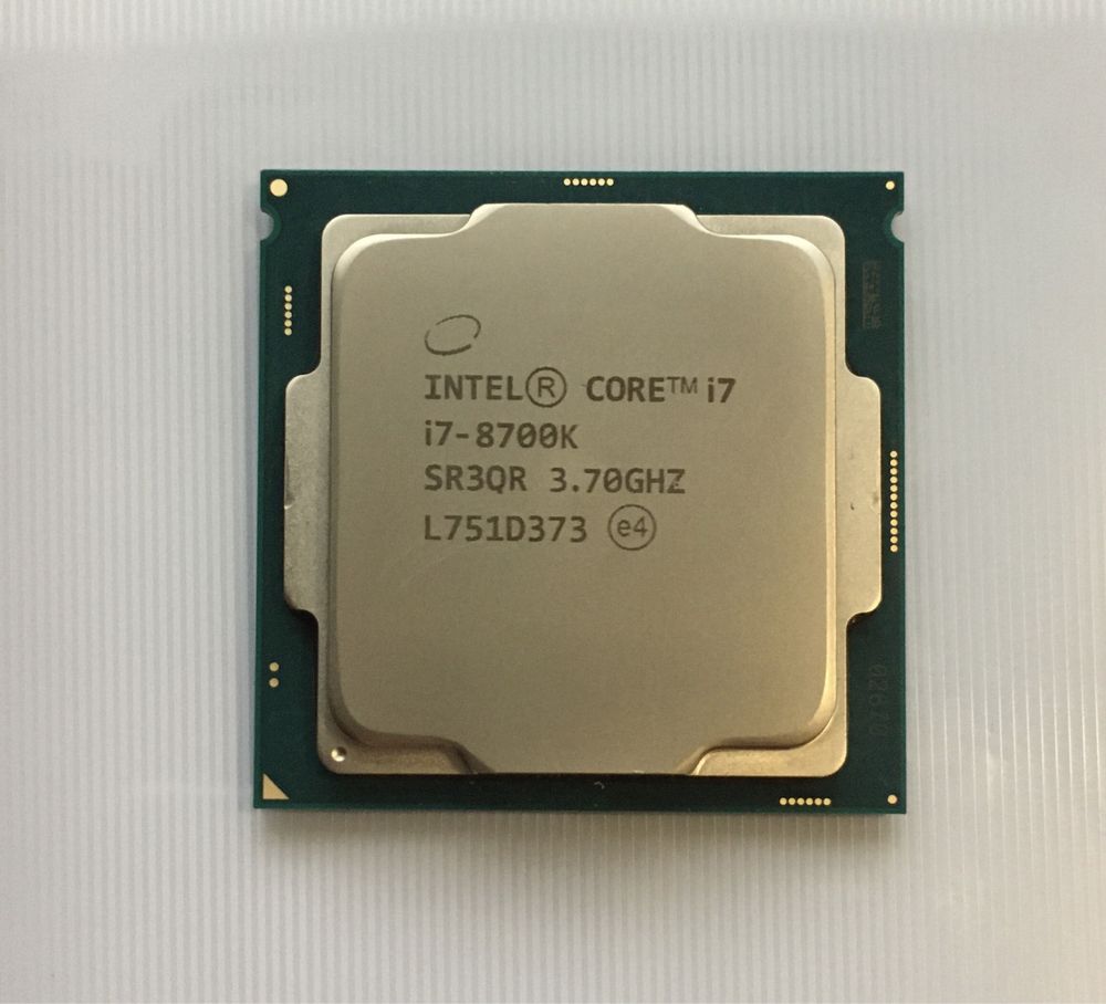 Процессор intel core i7 8700k s1151