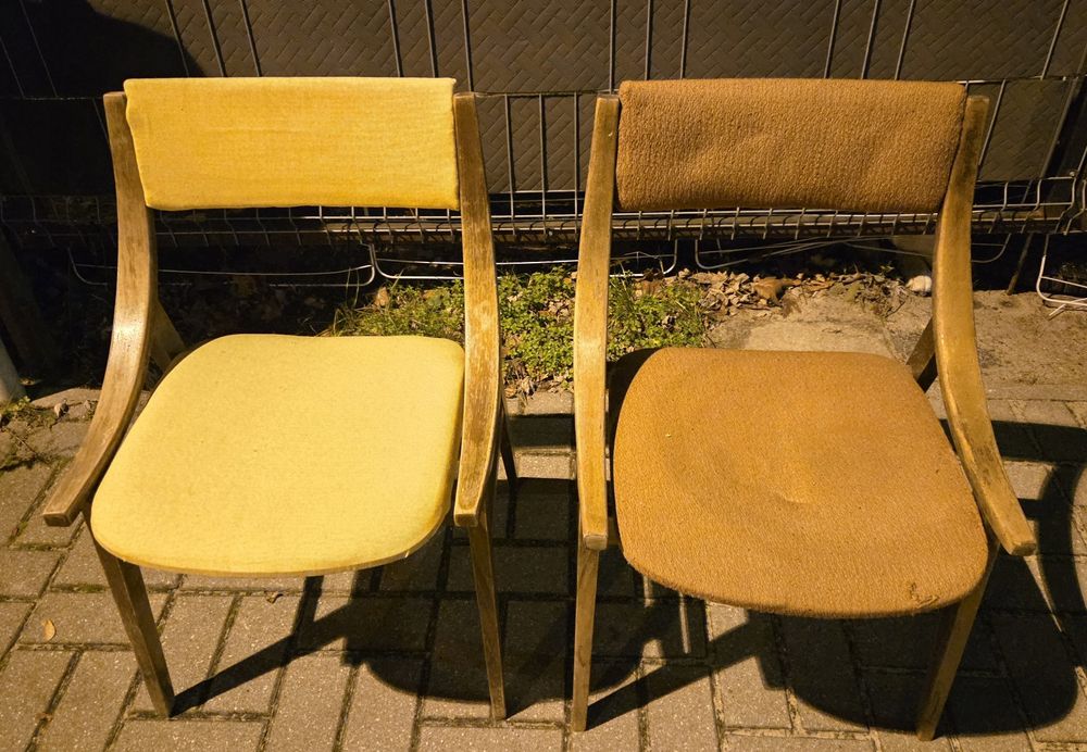 Krzesła Skoczek PRL