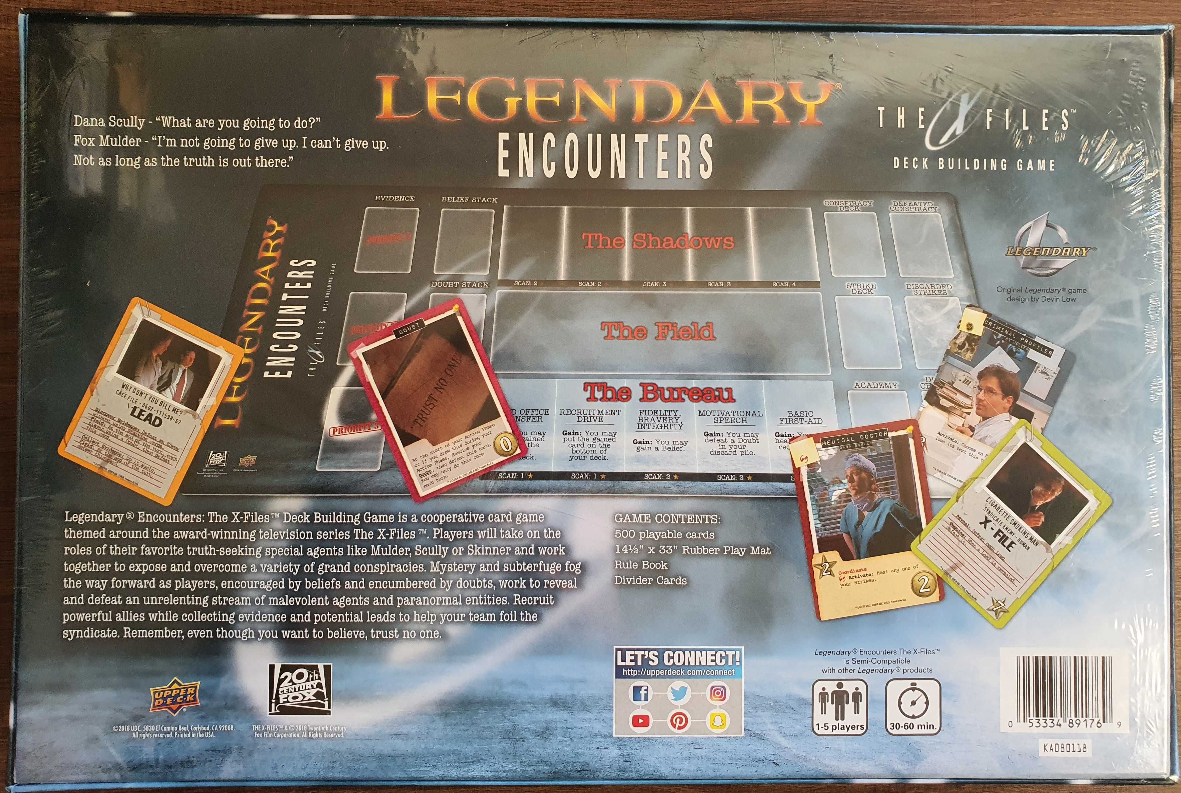 Legendary Encounters: The X Files, nowa, EN