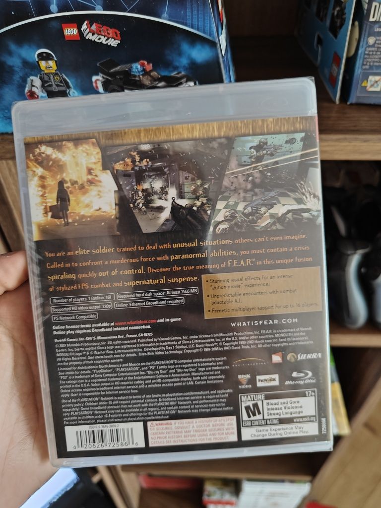 PS3 F.E.A.R. Fear Nowa w Folii SKLEP/SKUP