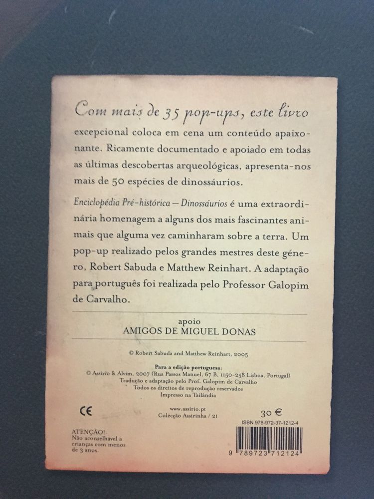 Enciclopédia Pré-Histórica Dinossáurios