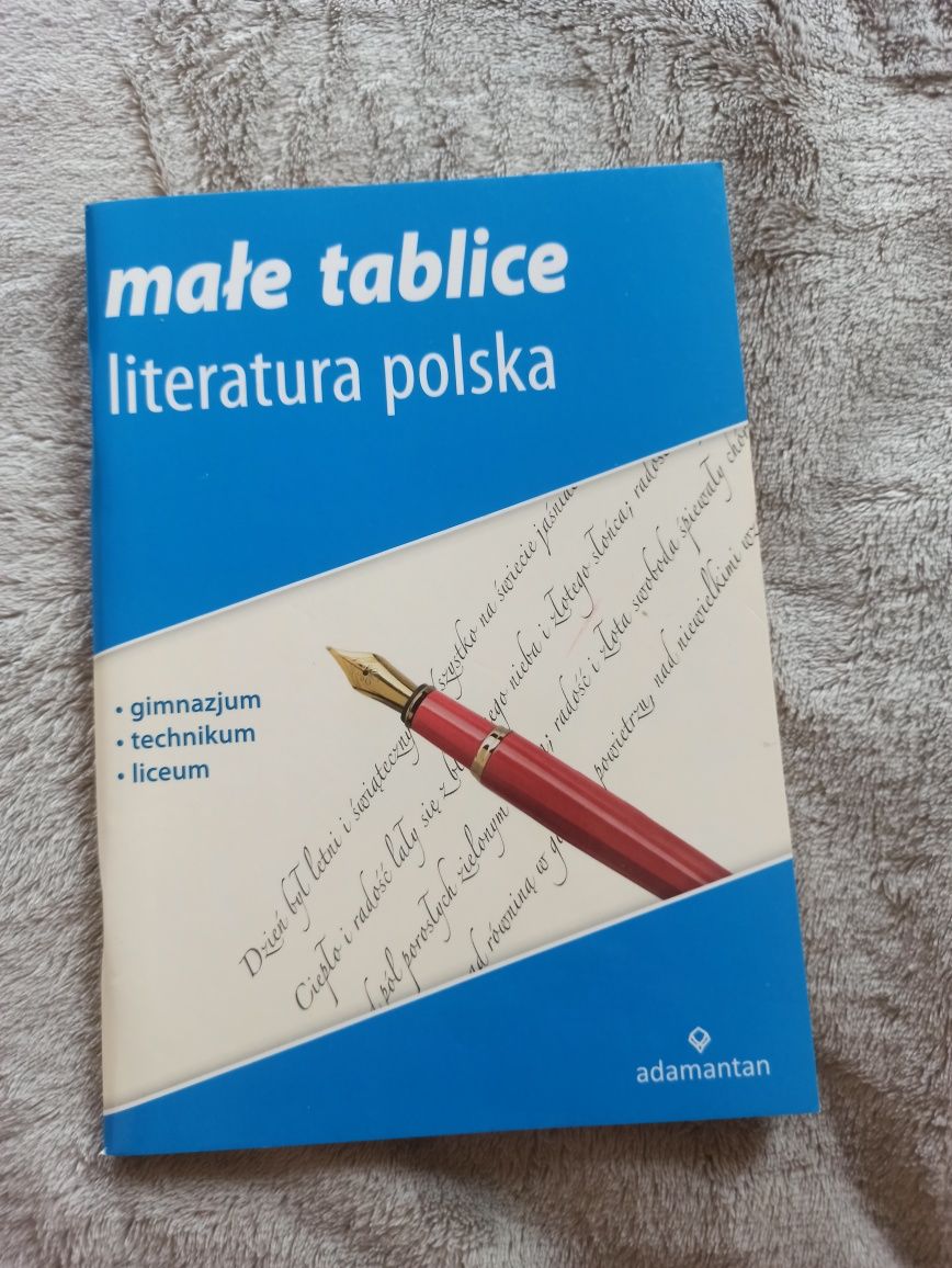 Małe tablice literatura polska