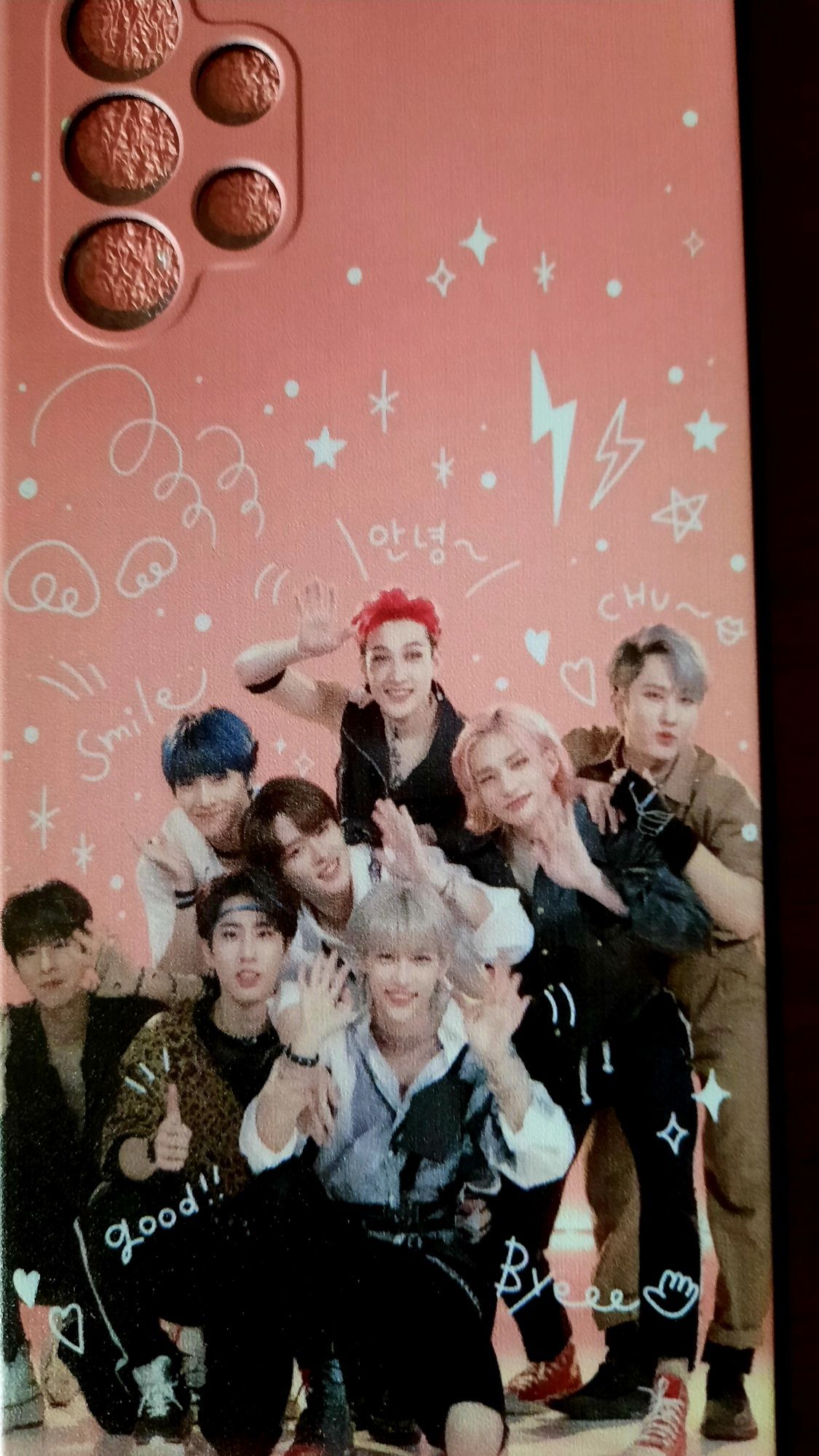Samsung galaxy A32 5G stray kids k-pop чехол і захисне шкло