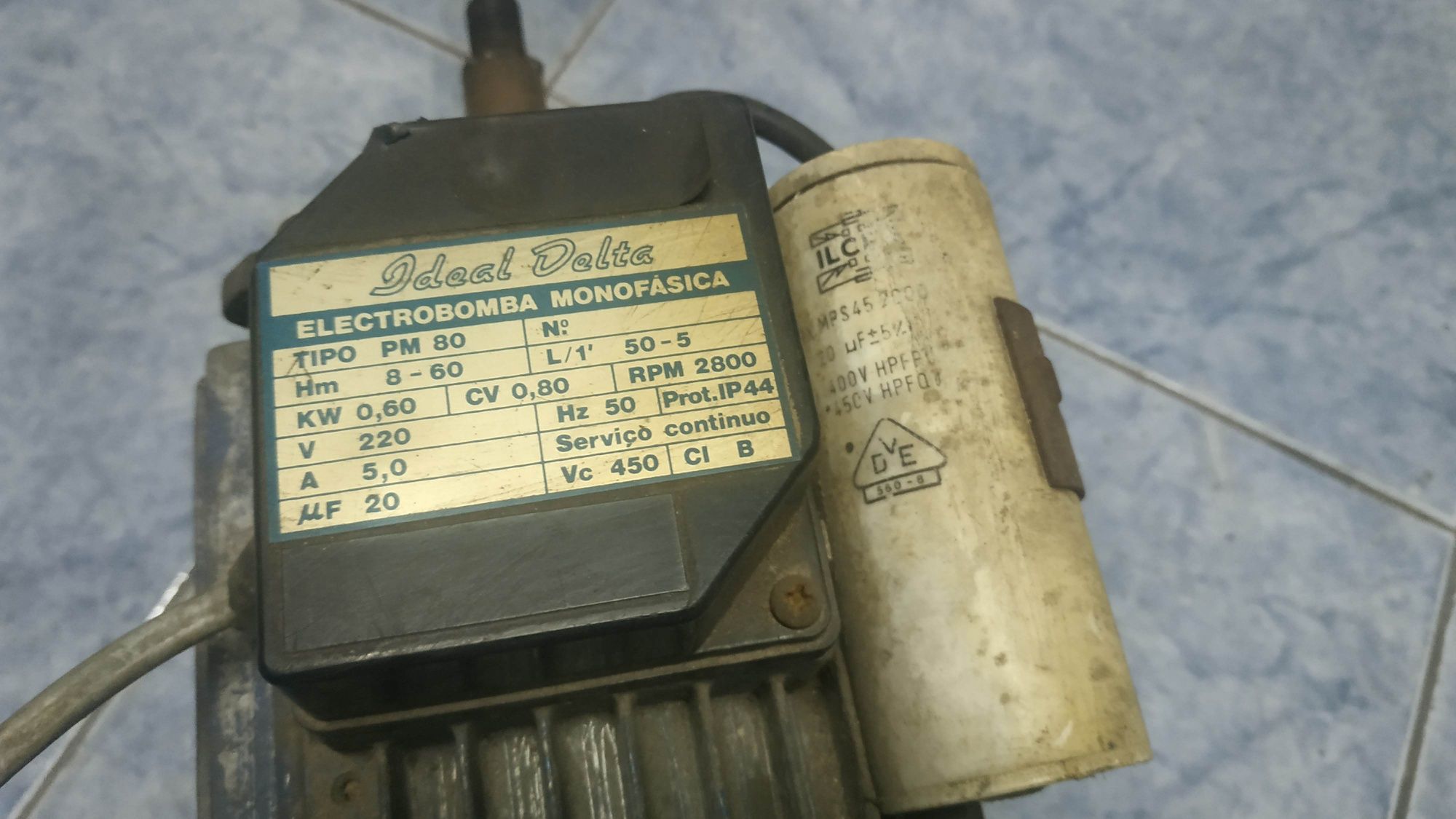 Motor monofásico