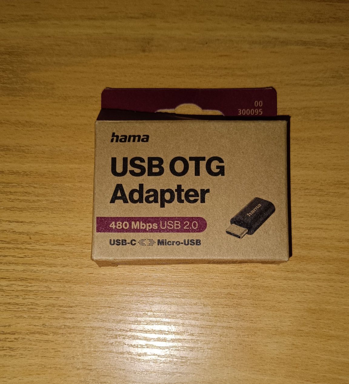 Hama USB OTG Adapter USB-C na Micro-USB Nowy