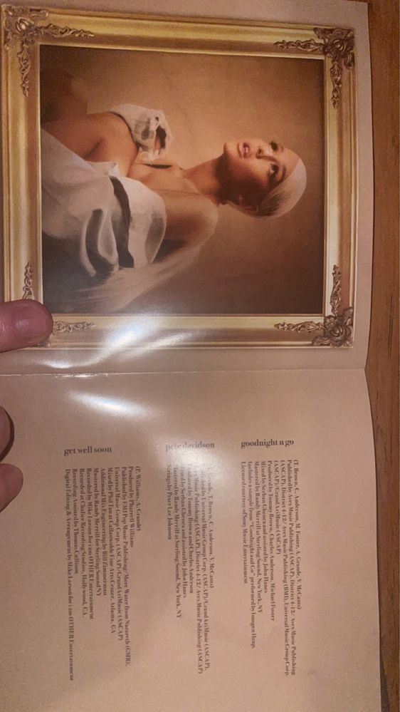 Ariana Grande no tears left to cry nowa płyta CD